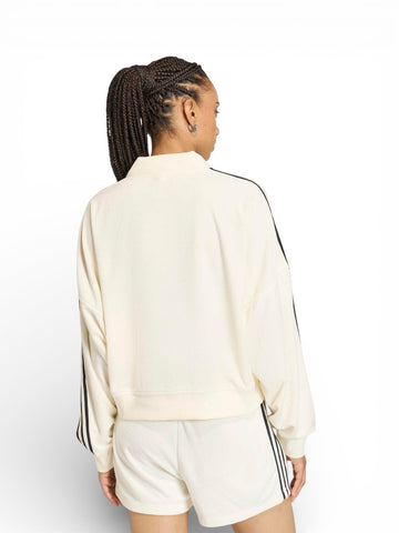 Adidas Tt V Neck - Felpe Donna - Bianco