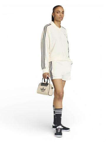 Adidas Tt V Neck - Felpe Donna - Bianco