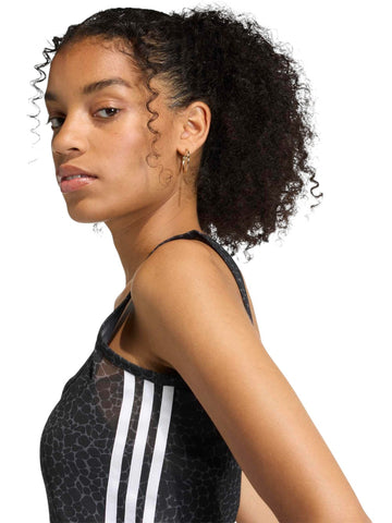 Adidas Aop Tank Top - T-Shirt Donna - Nero