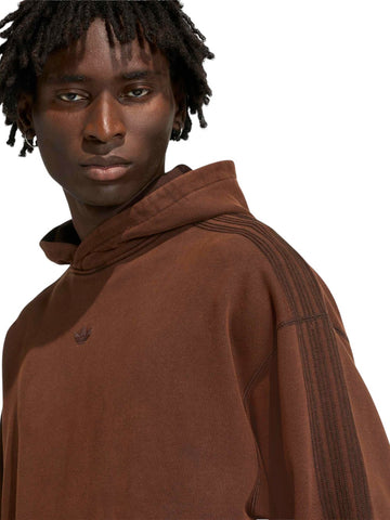Adidas P Ess W Hd - Felpe Uomo - Marrone
