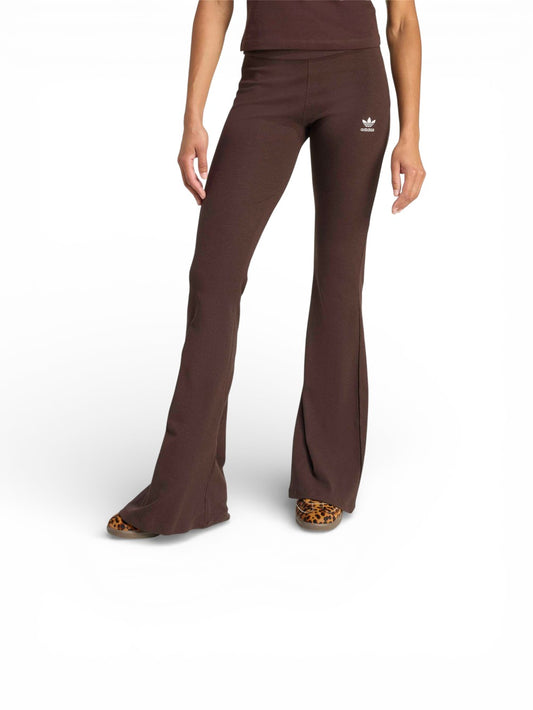 Adidas ESS Fl Leggings - Pantaloni Donna - Marrone