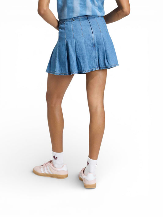 Adidas Denim Skirt - Gonna Donna - Blue