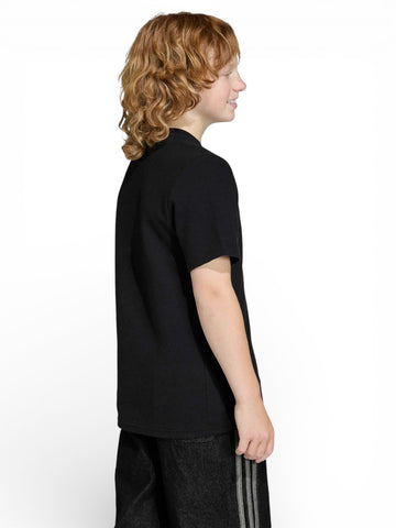 Adidas Waffle T-Shirt - T-Shirt Bambino - Nero