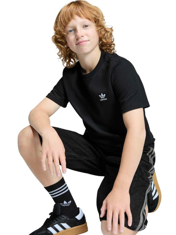 Adidas Waffle T-Shirt - T-Shirt Bambino - Nero