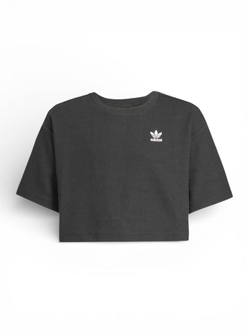 Adidas Waffle T-Shirt - T-Shirt Bambino - Nero
