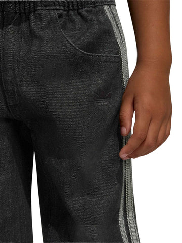 Adidas Firebird Den Tp - Pantaloni Bambino - Nero