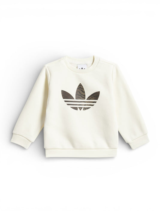 Adidas Crew Set - Completo Bambino - Beige