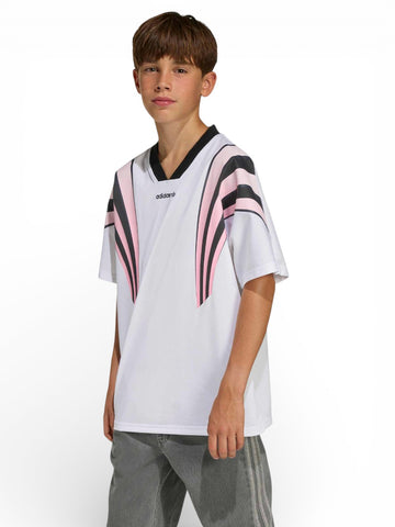 Adidas Loose T-Shirt - T-Shirt Bambino - Bianco