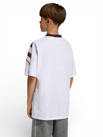 Adidas Loose T-Shirt - T-Shirt Bambino - Bianco