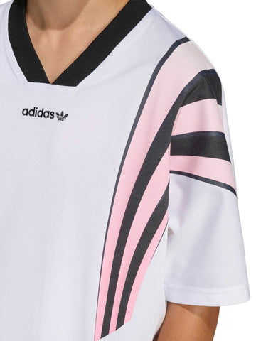 Adidas Loose T-Shirt - T-Shirt Bambino - Bianco