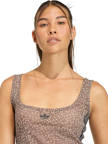 Adidas Aop Tank Top - T-Shirt Donna - Multicolore