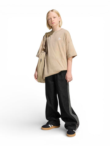 Adidas Tee - T-Shirt Bambino - Beige