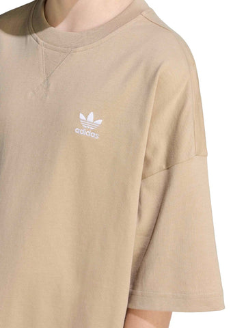 Adidas Tee - T-Shirt Bambino - Beige