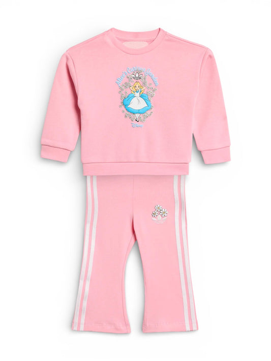 Adidas Crew Set - Completo Bambino - Rosa