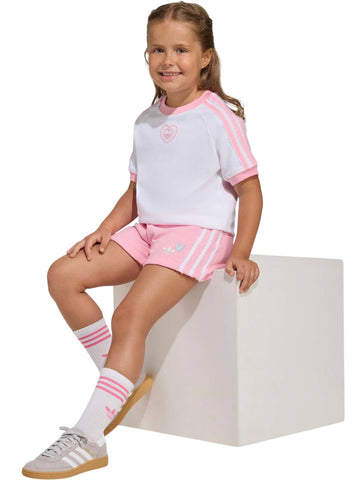 Adidas Short Tee Set - Completo Bambino - Bianco