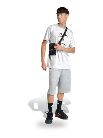 Adidas Spacer Jorts Mgreyh/mgreyh - Shorts Uomo - Grigio