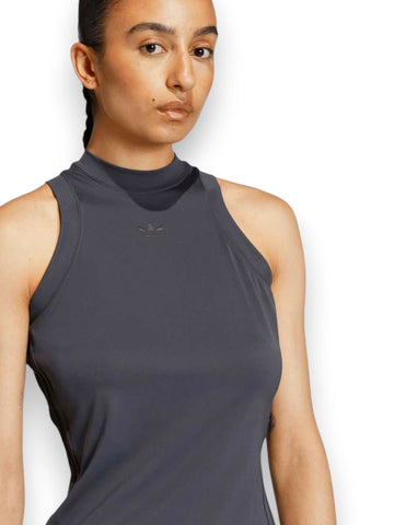 Adidas P ESS Tnk - T-Shirt Donna - Nero