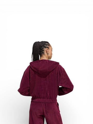 Adidas ESS Tt - Felpe Donna - Bordeaux