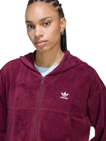 Adidas ESS Tt - Felpe Donna - Bordeaux