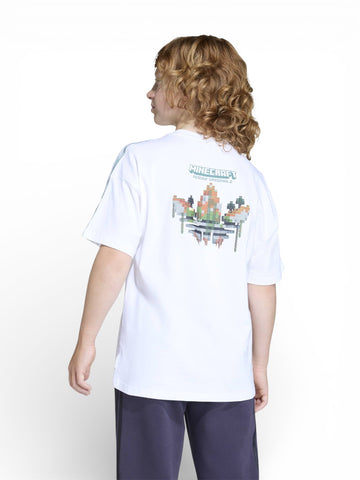 Adidas Lo Tee - T-Shirt Bambino - Bianco