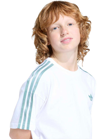 Adidas Lo Tee - T-Shirt Bambino - Bianco