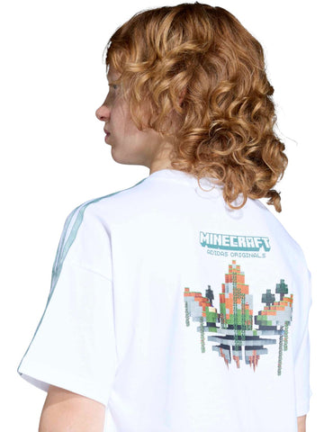 Adidas Lo Tee - T-Shirt Bambino - Bianco