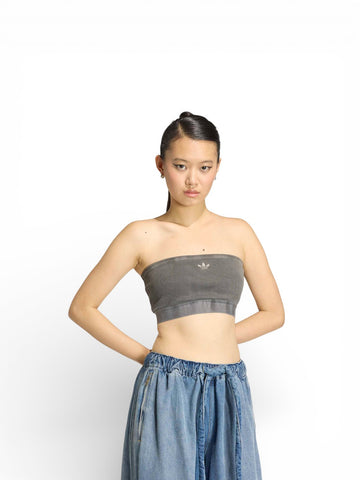 Adidas ESS Rib Top - T-Shirt Donna - Nero