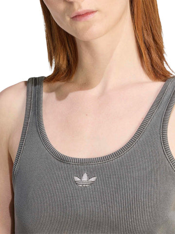 Adidas Ess Tnk - T-Shirt Donna - Nero