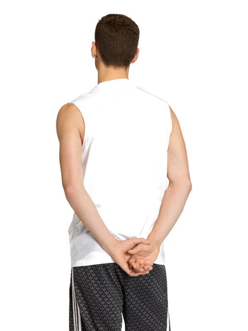 Adidas Trefoil ESS Tee White - T-Shirt Uomo - Bianco