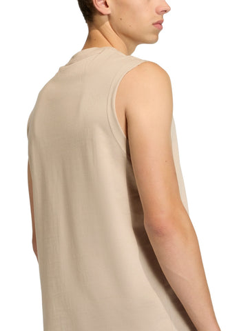Adidas Trefoil ESS Tee Stokha - T-Shirt Uomo - Beige