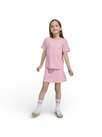 Adidas Skort Tee Set - Completo Bambino - Rosa