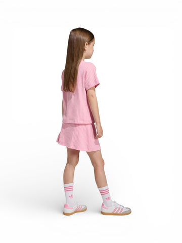 Adidas Skort Tee Set - Completo Bambino - Rosa