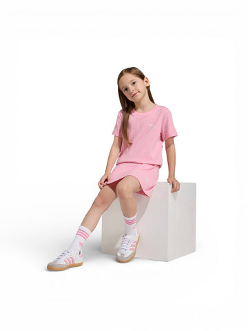 Adidas Skort Tee Set - Completo Bambino - Rosa