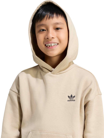 Adidas Hoodie Pant Set - Completo Bambino - Beige