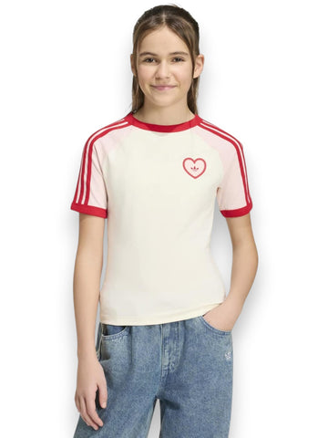 Adidas T-Shirt Bambina - Bianco