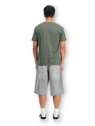 Alpha Industries Basic T Small Logo - T-Shirt Uomo - Verde