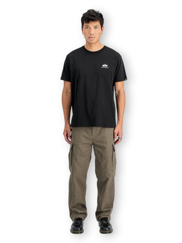 Alpha Industries Basic T Small Logo - T-Shirt Uomo - Nero