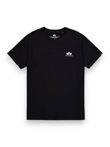 Alpha Industries Basic T Small Logo - T-Shirt Uomo - Nero