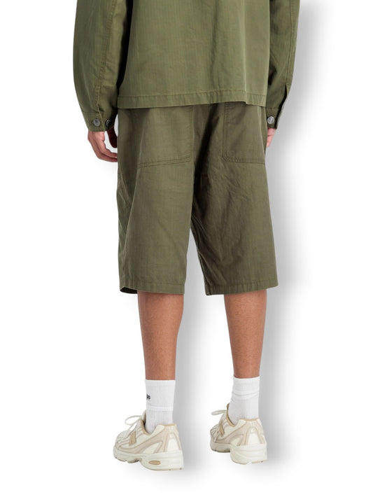 Alpha Industries P41 Hbt Combat Short - Shorts Uomo - Verde