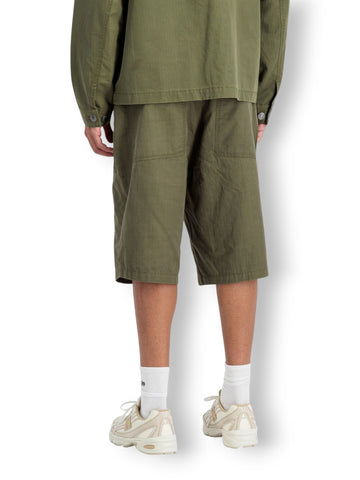 Alpha Industries P41 Hbt Combat Short - Shorts Uomo - Verde