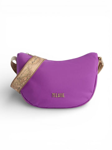Alviero Martini Small Shoulder Bag 27x18x9 - Borse Donna - Viola Bouganville