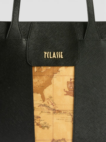 Alviero Martini Large Shopping Bag 41x27x14 - Borse Donna - Nero