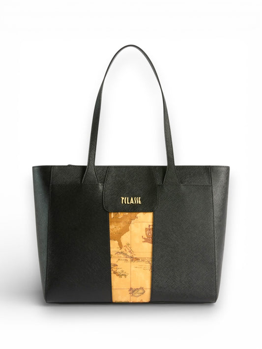 Alviero Martini Large Shopping Bag 41x27x14 - Borse Donna - Nero