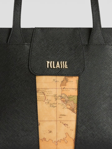 Alviero Martini Medium Shopping Bag 34x23,5x13 - Borse Donna - Nero