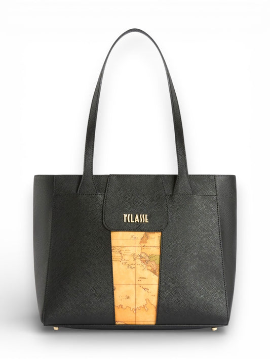 Alviero Martini Medium Shopping Bag 34x23,5x13 - Borse Donna - Nero
