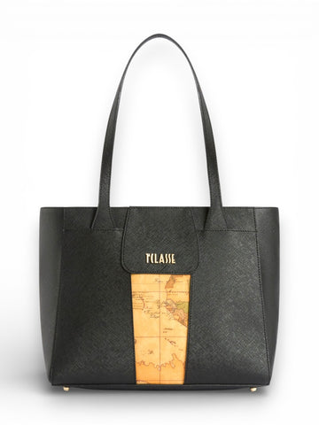 Alviero Martini Medium Shopping Bag 34x23,5x13 - Borse Donna - Nero