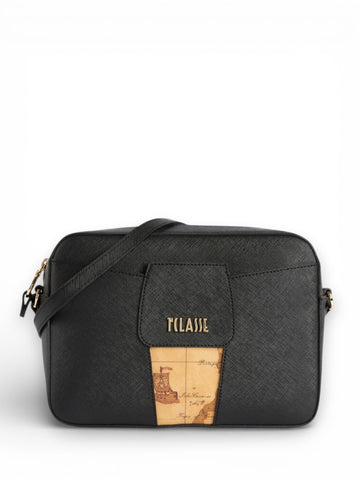 Alviero Martini Reporter Shoulder Bag - Borsa Donna - Nero