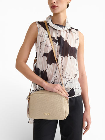 Alviero Martini Reporter Shoulder Bag - Borsa Donna - Sabbia