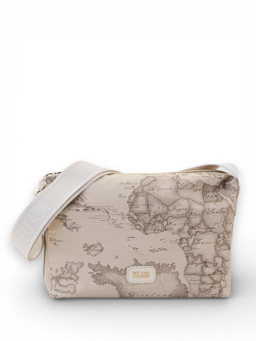 Alviero Martini Small Shoulder Bag 25x18x9 - Borse Donna - Rafia