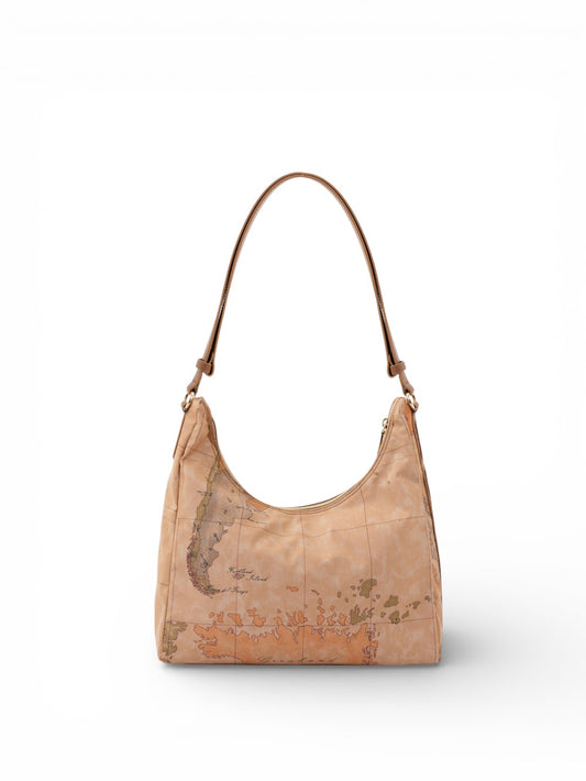 Alviero Martini Hobo Shoulder Bag - Borsa Donna - Tabacco
